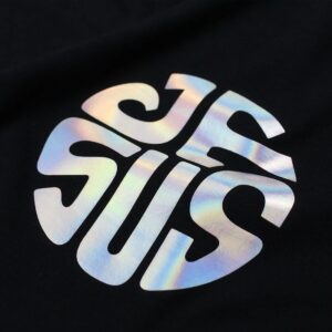 Camiseta Masculina Preta Jesus - Imagem 2