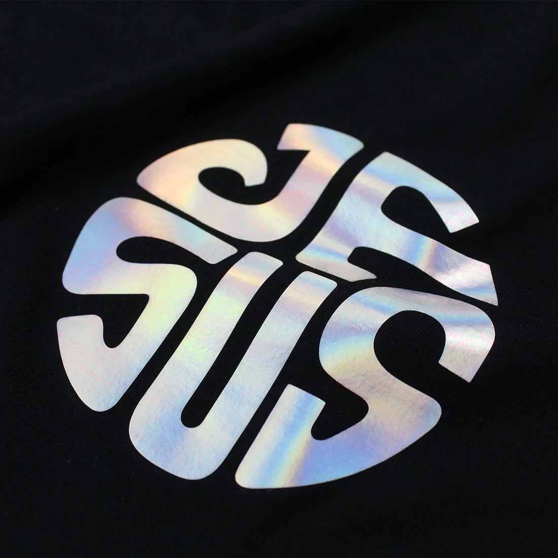 Camiseta Masculina Preta Jesus - Imagem 2