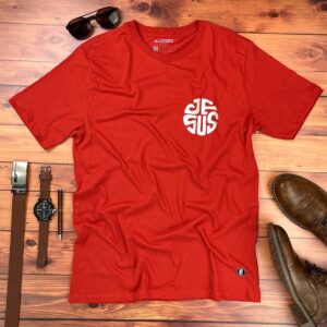 Camiseta Masculina Preta Jesus - Imagem 5
