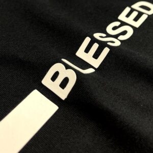 Camiseta Masculina Branca Blessed - Imagem 4