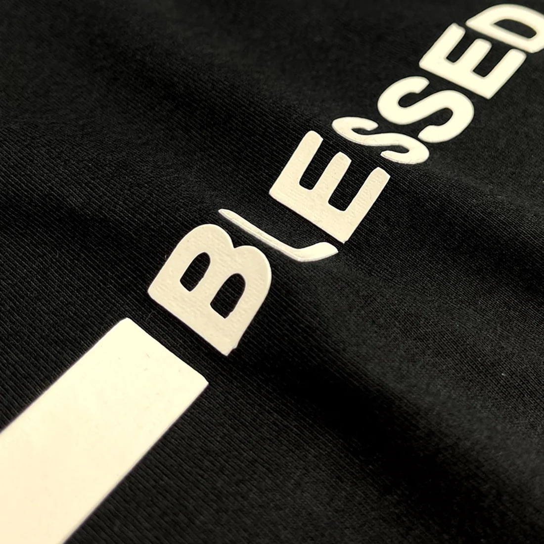 Camiseta Masculina Branca Blessed - Imagem 4