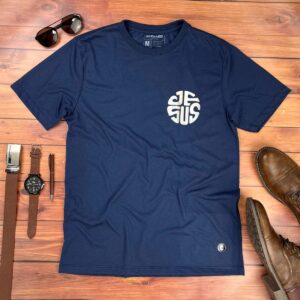 Camiseta Masculina Preta Jesus - Imagem 4