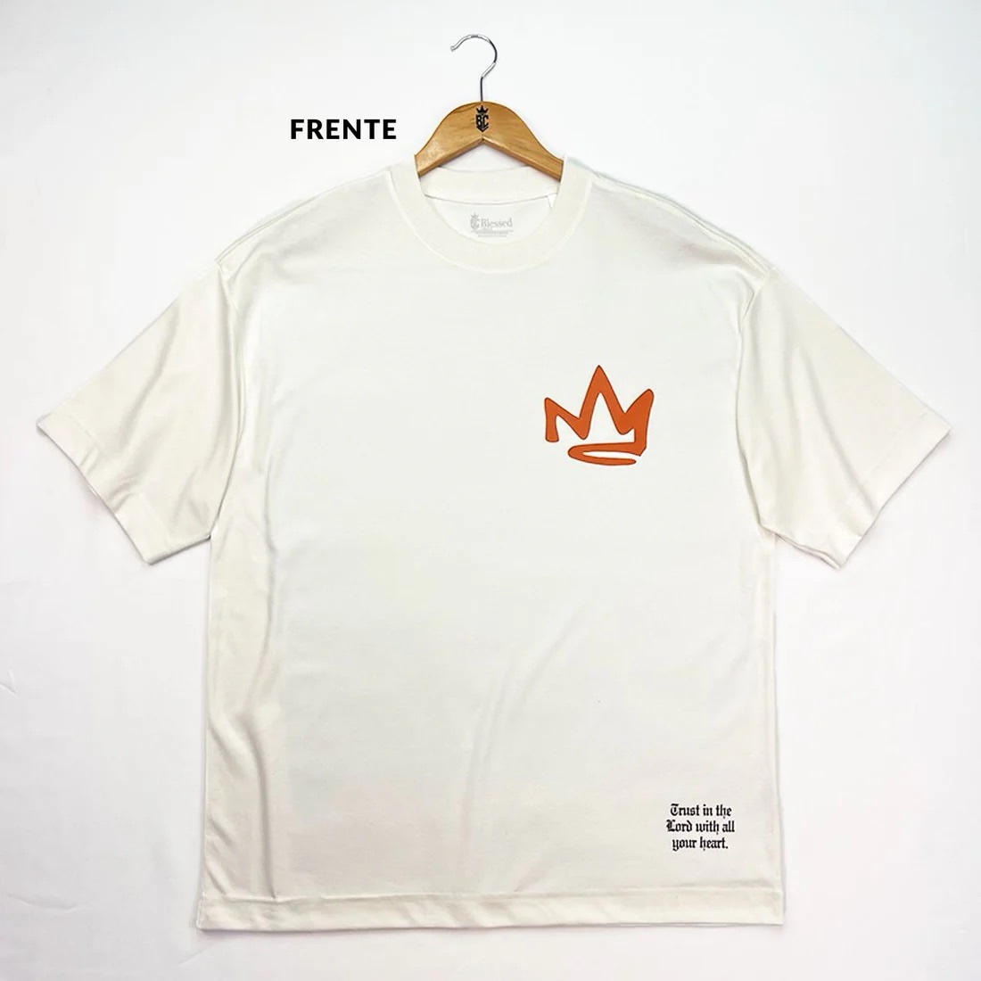 Oversized Off White Full Jesus Is King Coroa - Imagem 2