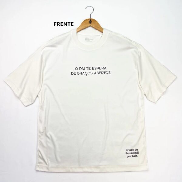 Oversized Off White Full Apenas Volte Para Casa!