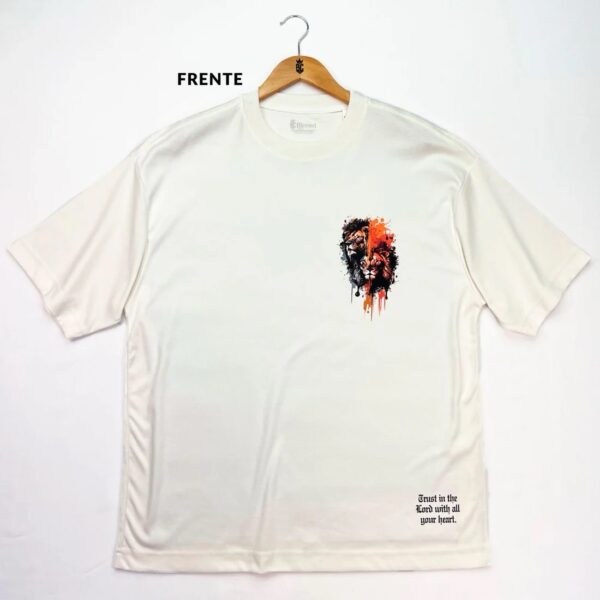 Oversized Off White Full Dois Leões