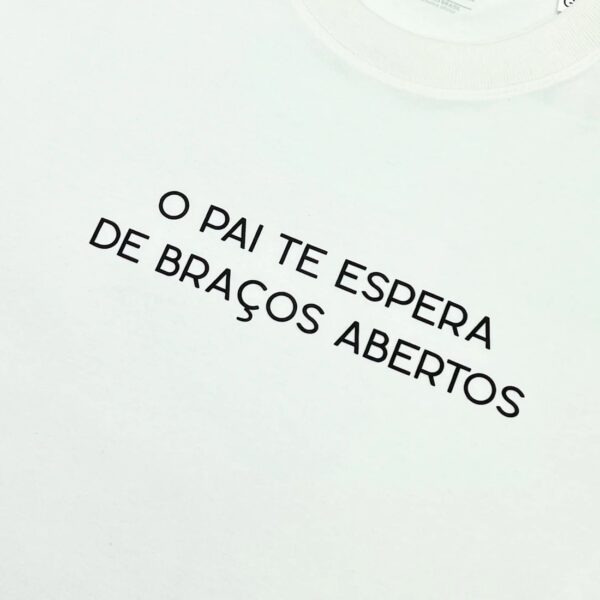 Oversized Off White Full Apenas Volte Para Casa!