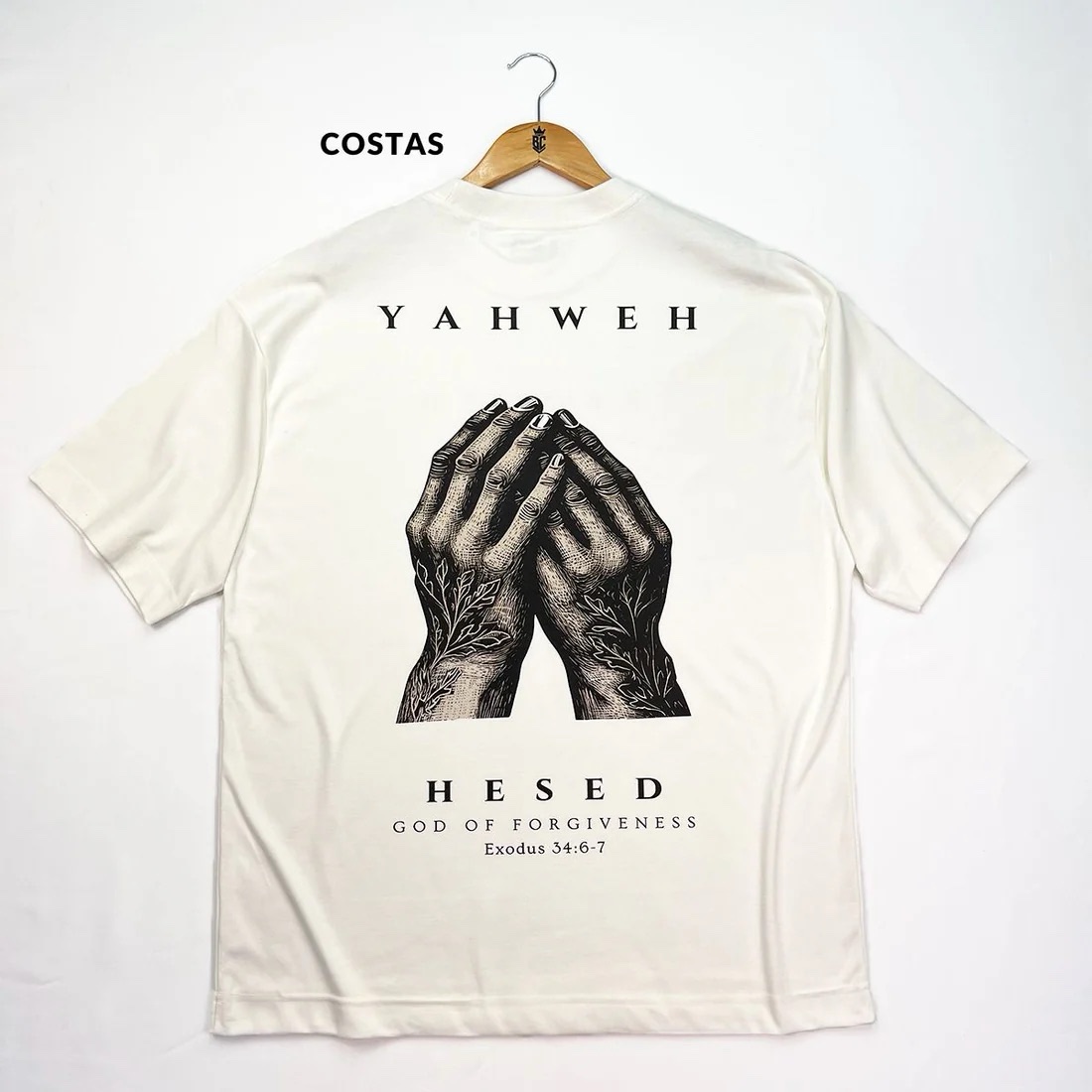 Oversized Off White Full Yahweh Hesed - Imagem 3