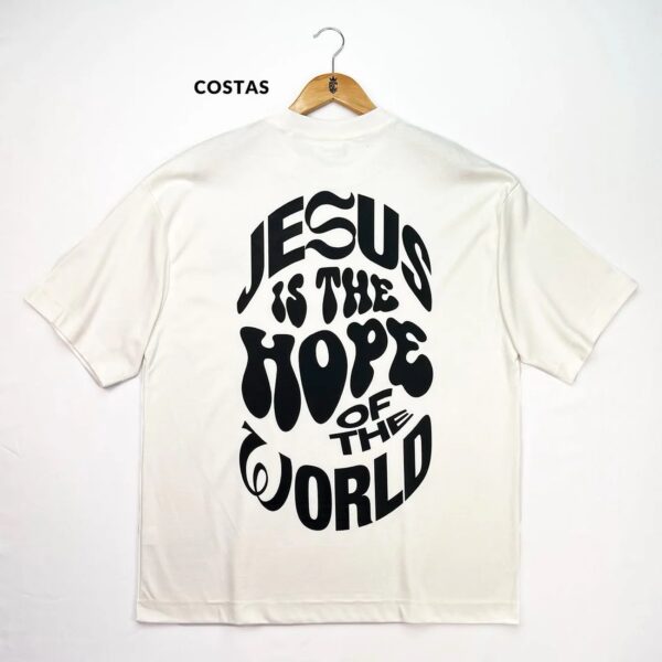 Oversized Preta Full Jesus Is The Hope
