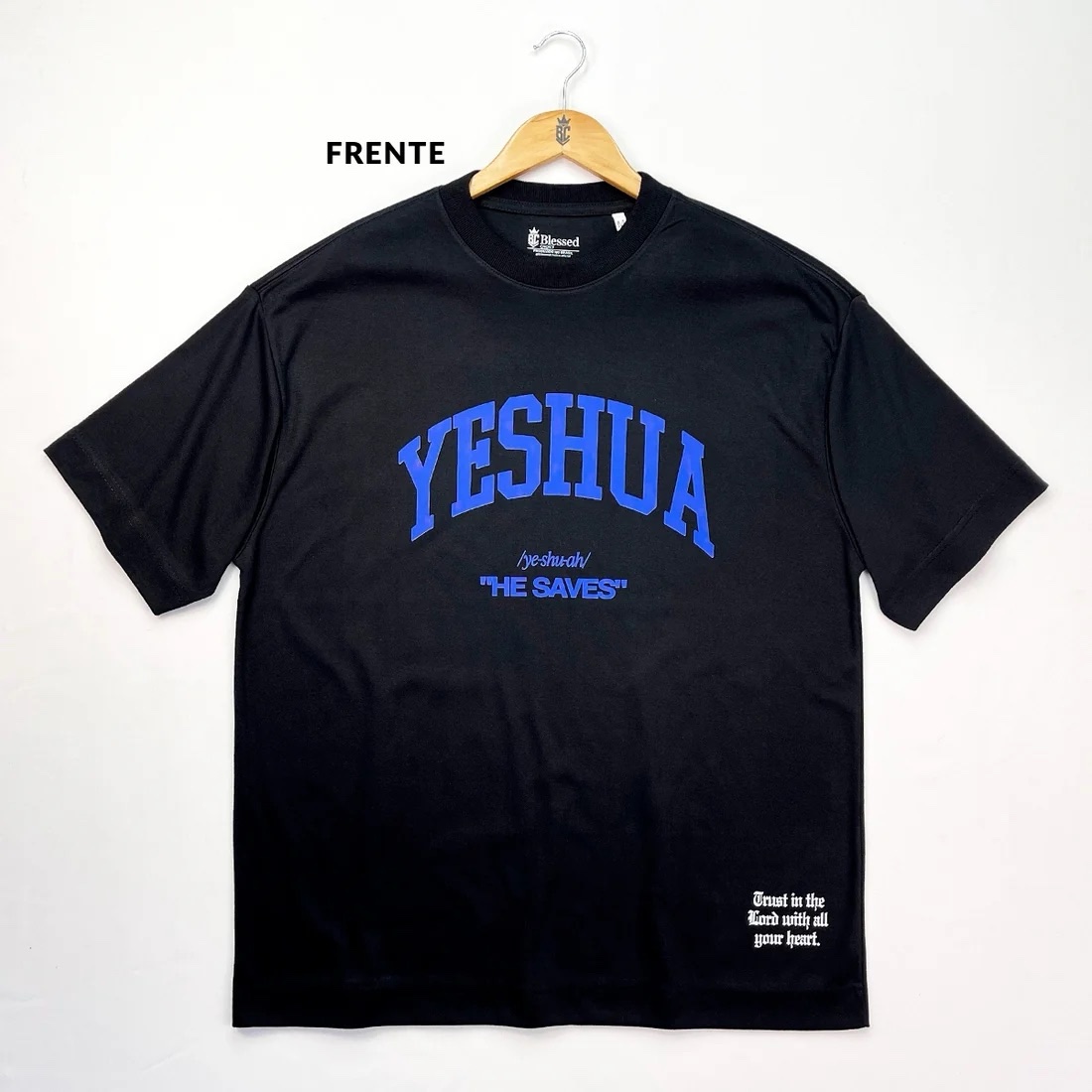 Oversized Off White Yeshua He Saves - Imagem 4