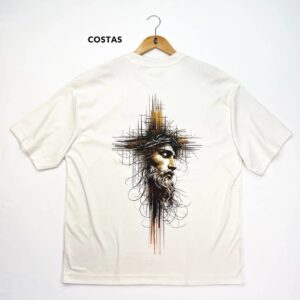 Oversized Off White Full Cristo Cruz - Imagem 2