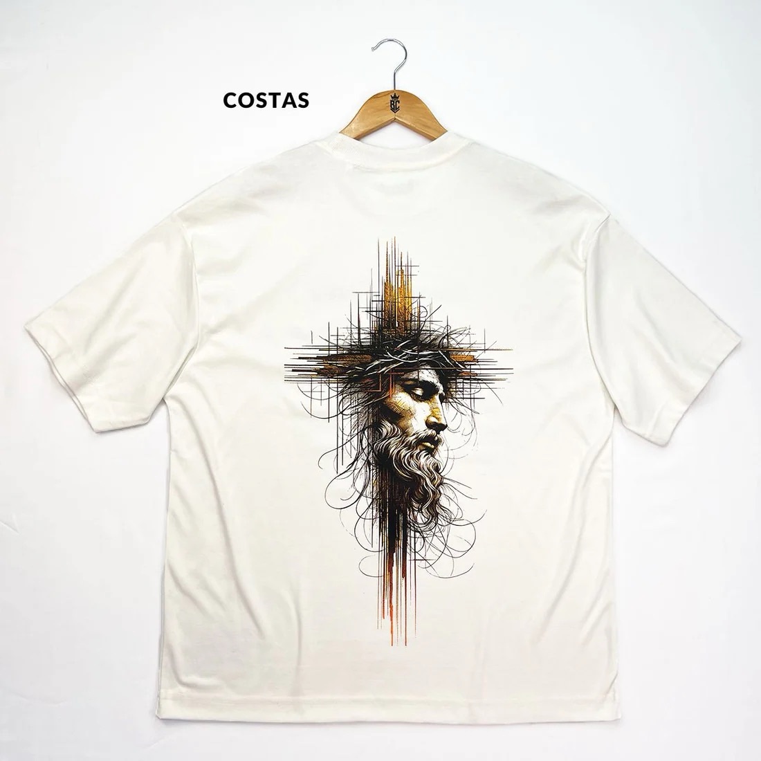 Oversized Off White Full Cristo Cruz - Imagem 2