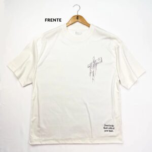 Oversized Preta Full Cruz Foi Por Você! - Imagem 4