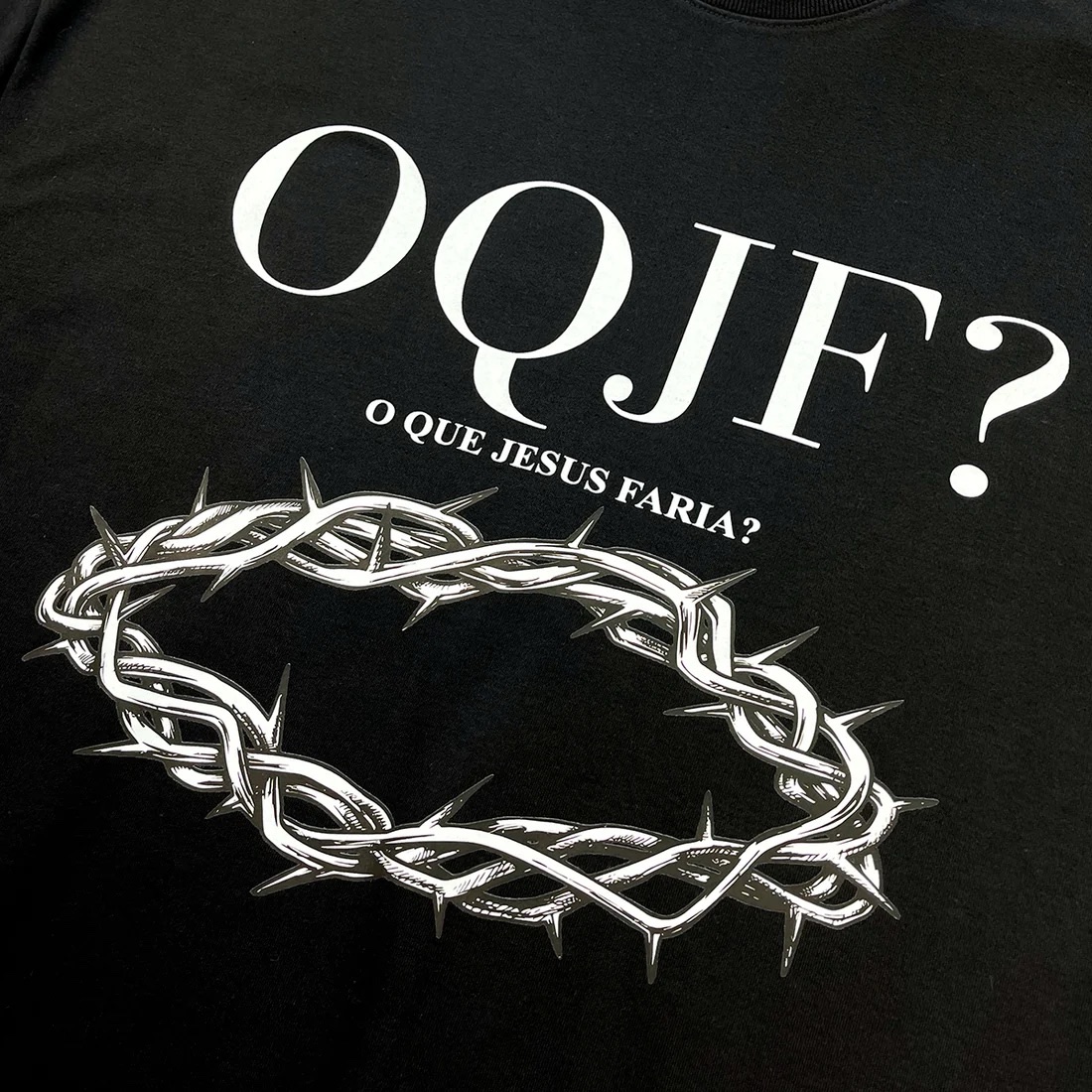 Oversized Preta OQJF? - Imagem 3