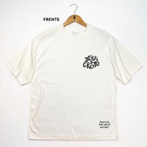 Oversized Preta Full Jesus Cristo Grafite - Imagem 4