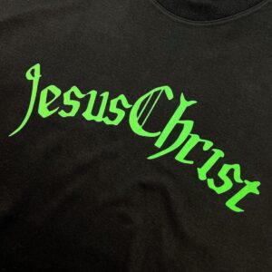 Oversized Preta Jesus Christ - Imagem 2