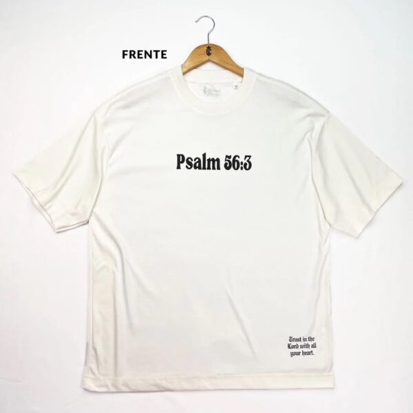 Oversized Preta Full Faith Over Fear Psalm 56:3