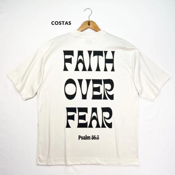 Oversized Preta Full Faith Over Fear Psalm 56:3