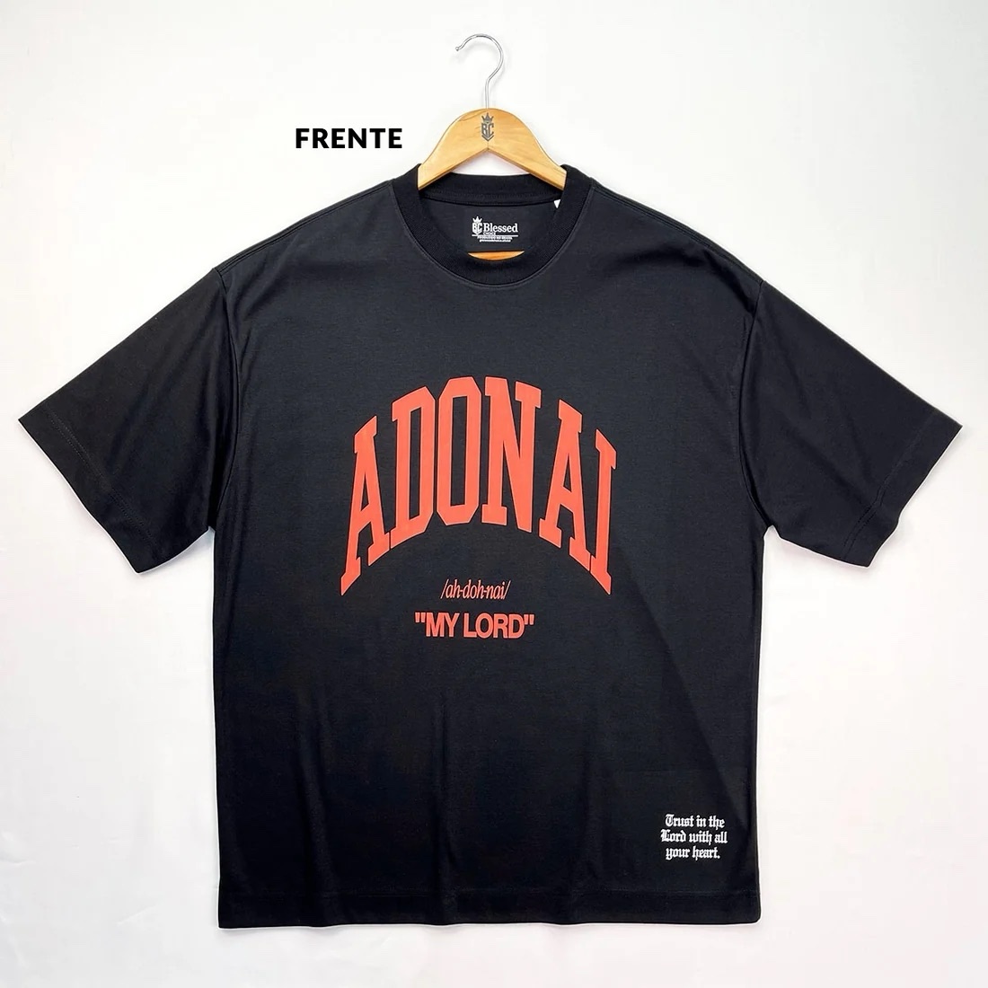 Oversized Preta Adonai - Imagem 2