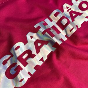 Camiseta Feminina Pink Gratidão - Imagem 3