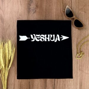 Camiseta Feminina Preta Yeshua Flecha - Imagem 2