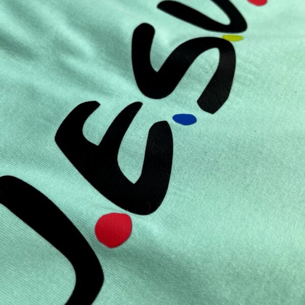 Camiseta Feminina Preta J.E.S.U.S