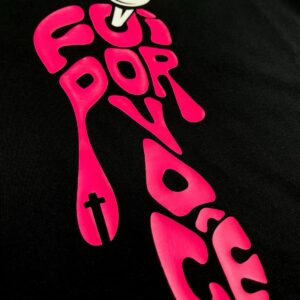 Camiseta Feminina Preta Foi Por Você - Imagem 3