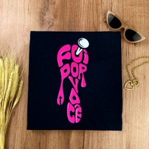 Camiseta Feminina Preta Foi Por Você - Imagem 2