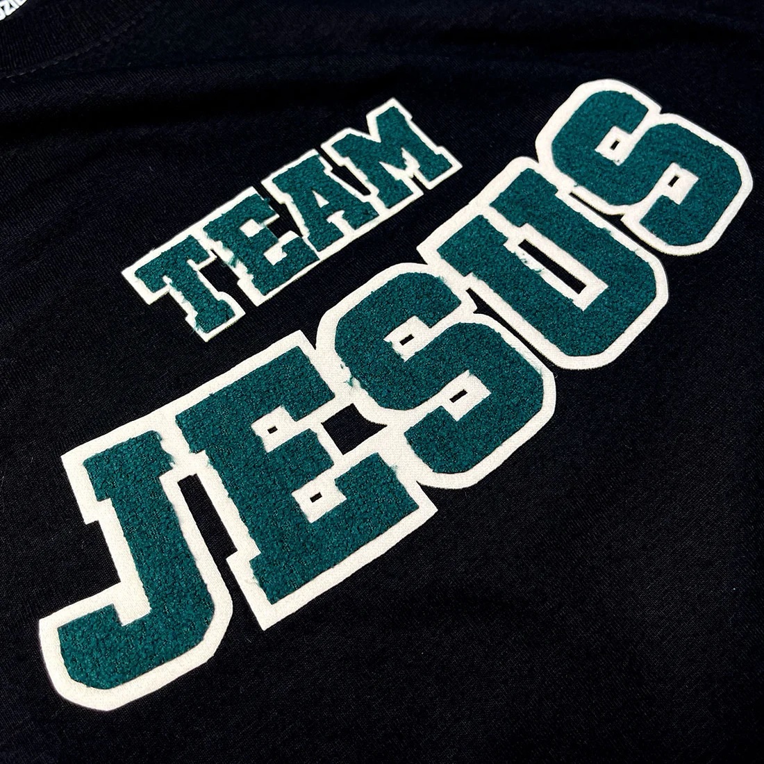 Camiseta Feminina Off White Team Jesus - Imagem 4