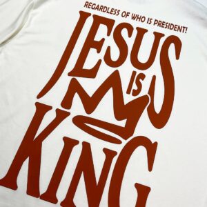 Oversized Off White Full Jesus Is King Coroa - Imagem 4
