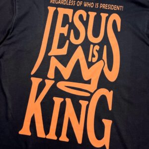Oversized Off White Full Jesus Is King Coroa - Imagem 7