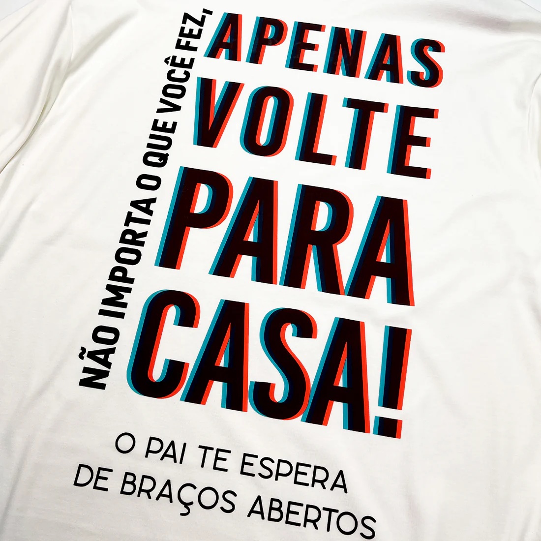 Oversized Off White Full Apenas Volte Para Casa! - Imagem 4