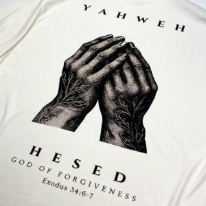 Oversized Off White Full Yahweh Hesed - Imagem 4