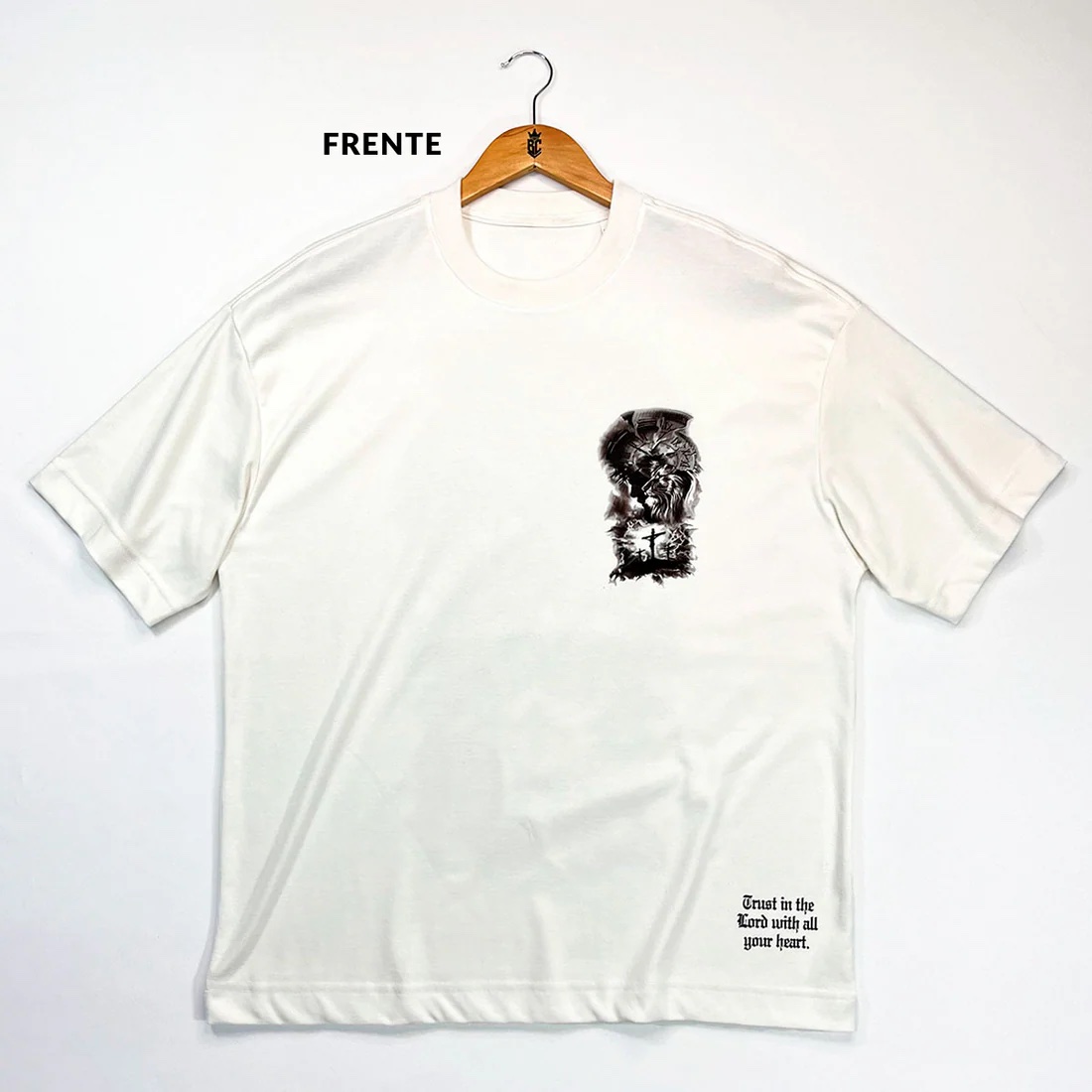 Oversized Off White Full A Hora Da Cruz - Imagem 1