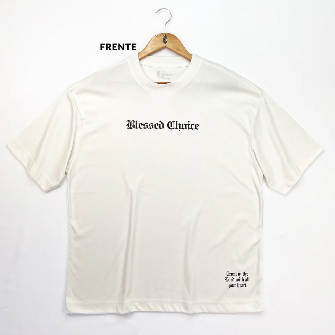 Oversized Off White Full Jesus Never Fails - Imagem 1