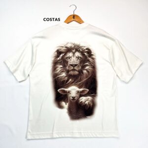 Oversized Off White Full Cordeiro E Leão - Imagem 2