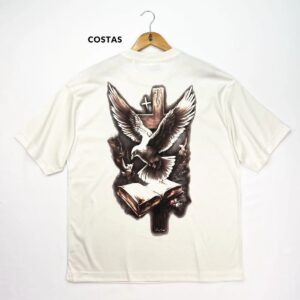 Oversized Off White Full Palavra Espírito Santo - Imagem 2