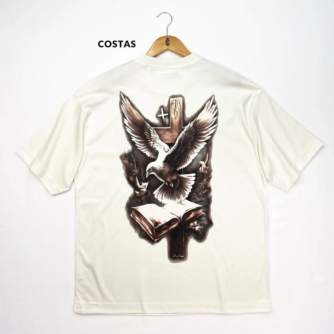 Oversized Off White Full Palavra Espírito Santo - Imagem 2