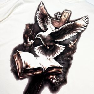 Oversized Off White Full Palavra Espírito Santo - Imagem 3