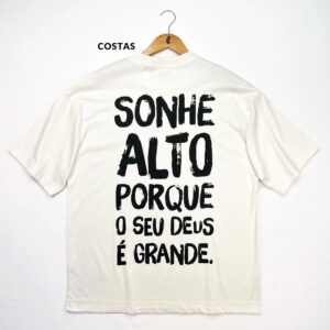 Oversized Preta Full Sonhe Alto - Imagem 4