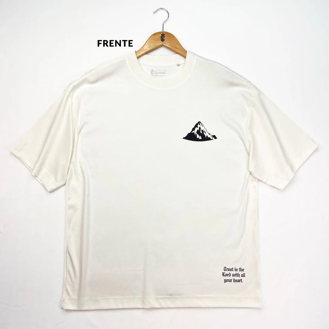Oversized Preta Full Saved By Grace - Imagem 4