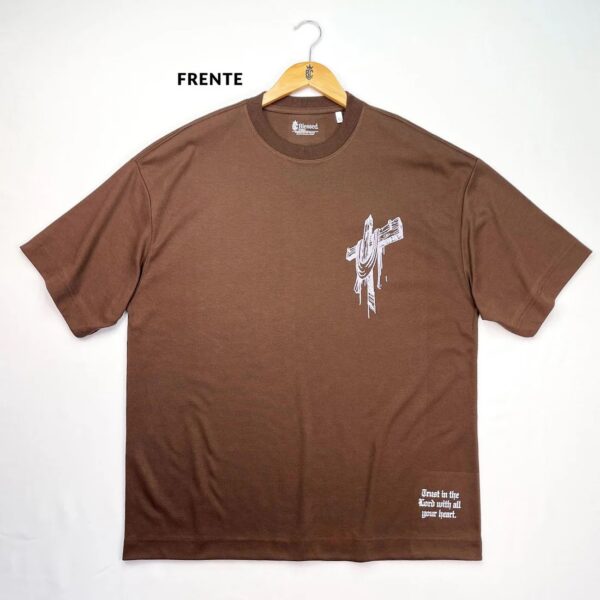Oversized Preta Full Cruz Foi Por Você!