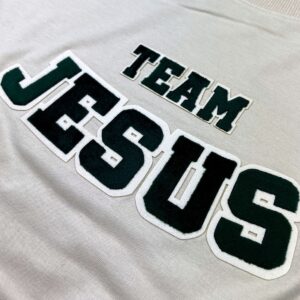 Camiseta Feminina Off White Team Jesus - Imagem 2