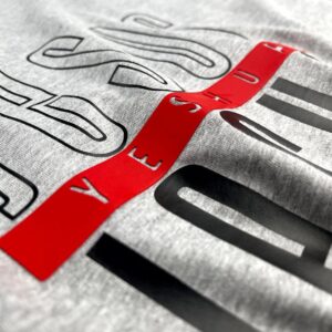 Camiseta Masculina Cinza Jesus Yeshua - Imagem 2
