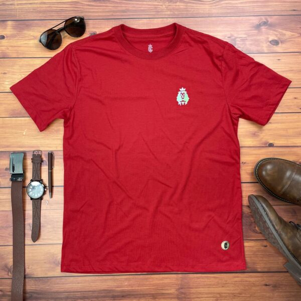Camiseta Masculina Preta Cordeiro e Leão Holográfico