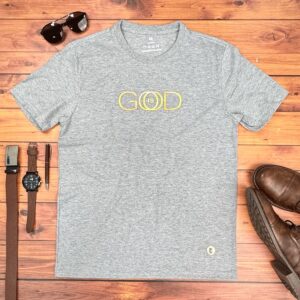 Camiseta Masculina Preta God is Good - Imagem 3