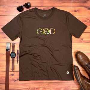 Camiseta Masculina Preta God is Good - Imagem 5