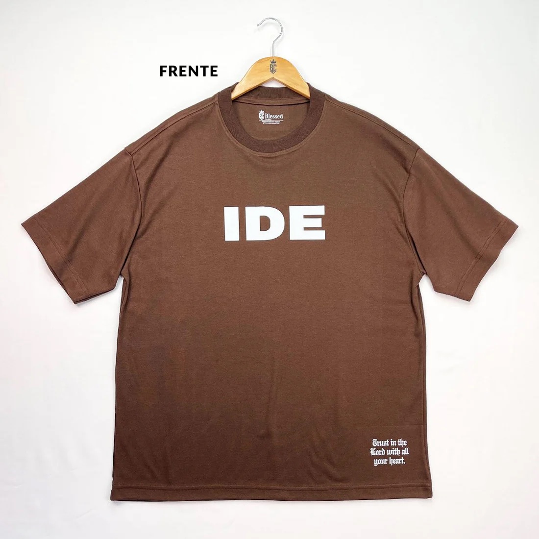 Oversized Preta Full IDE Por Todo Mundo E Pregai O Evangelho - Imagem 6