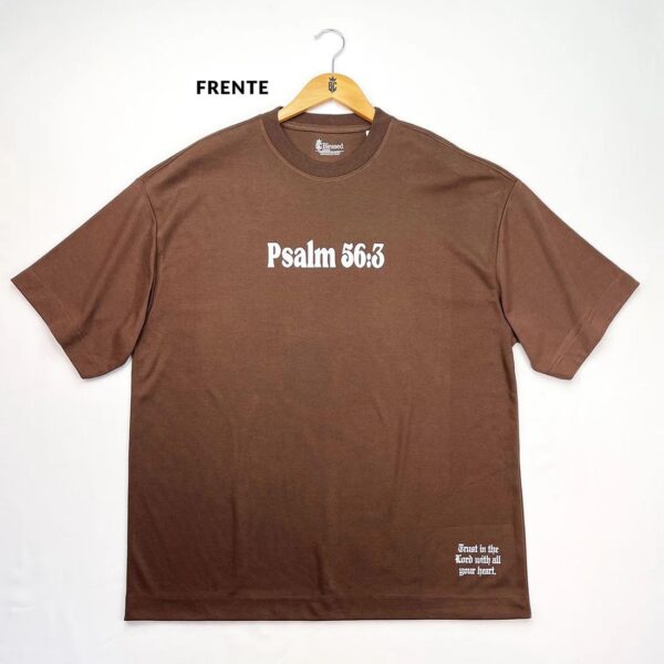 Oversized Preta Full Faith Over Fear Psalm 56:3