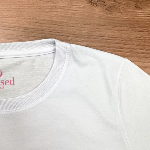 Camiseta Feminina Branca Lisa