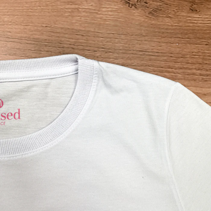Camiseta Feminina Branca Lisa - Imagem 2